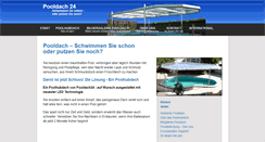 Desktop Screenshot of pooldach24.de